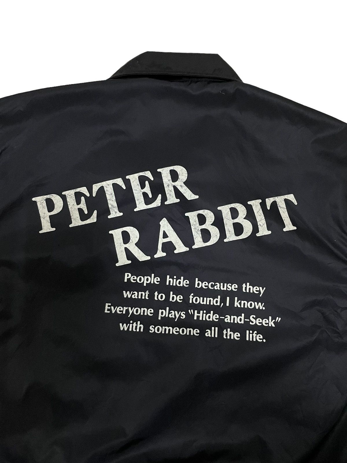 Planet Hollywood Vintage Film Clothing Peter Rabbit Coach Jacket Size US L / EU 52-54 / 3 - 11 Thumbnail