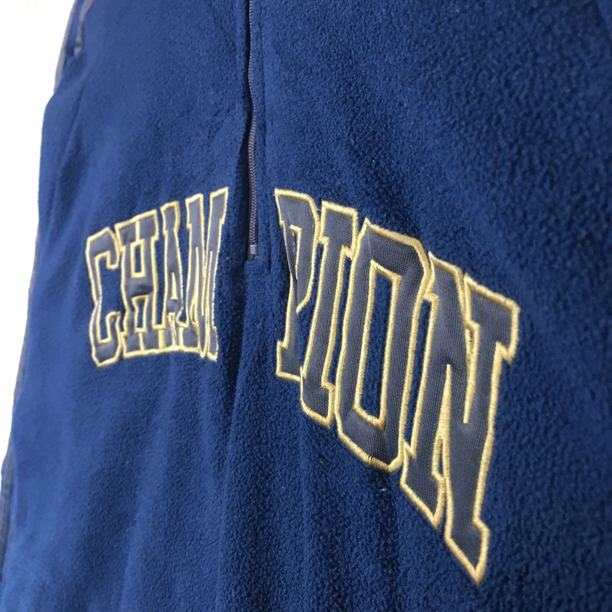 Champion Vintage Champion Spellout Fleece Jacket Size US M / EU 48-50 / 2 - 4 Thumbnail