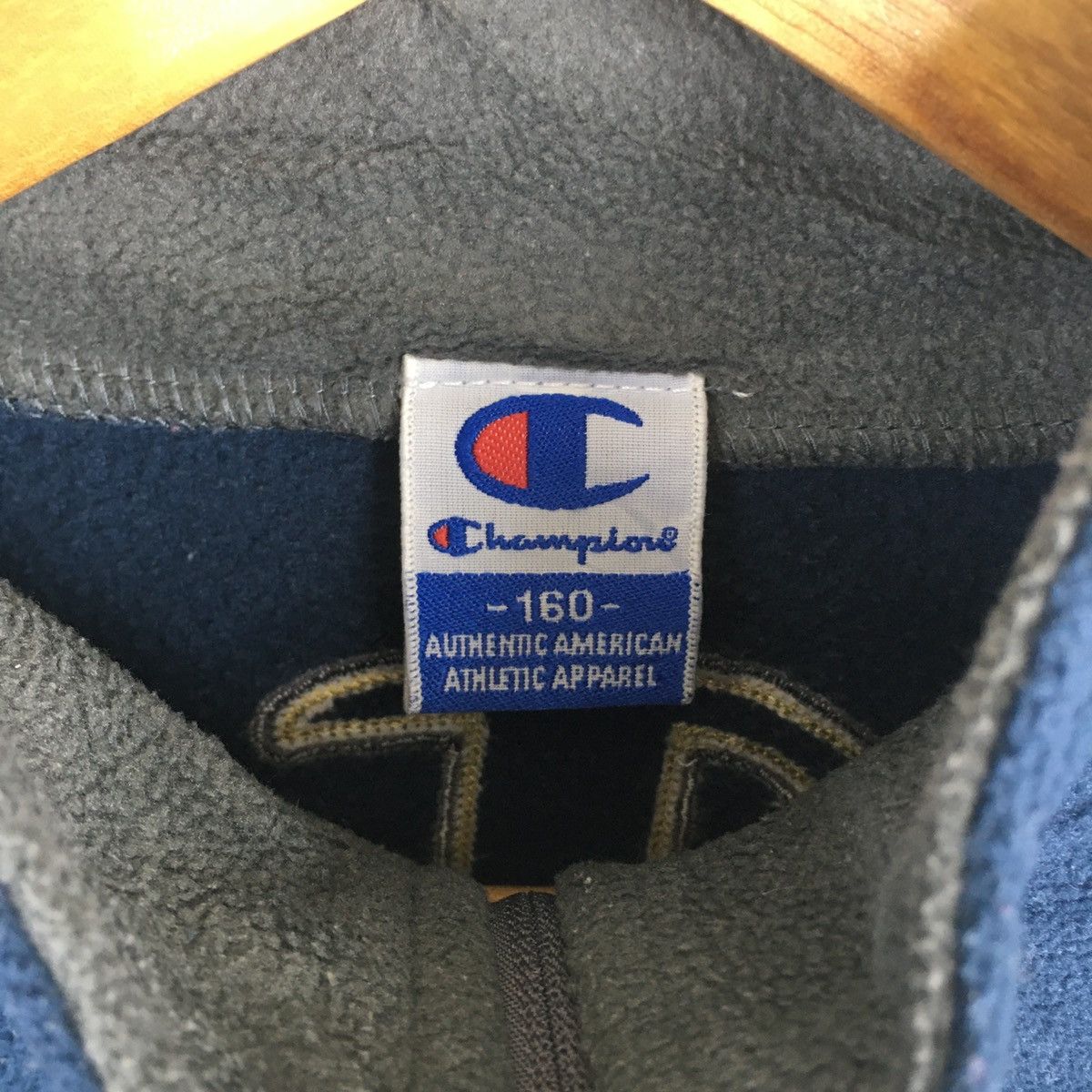 Champion Vintage Champion Spellout Fleece Jacket Size US M / EU 48-50 / 2 - 7 Thumbnail