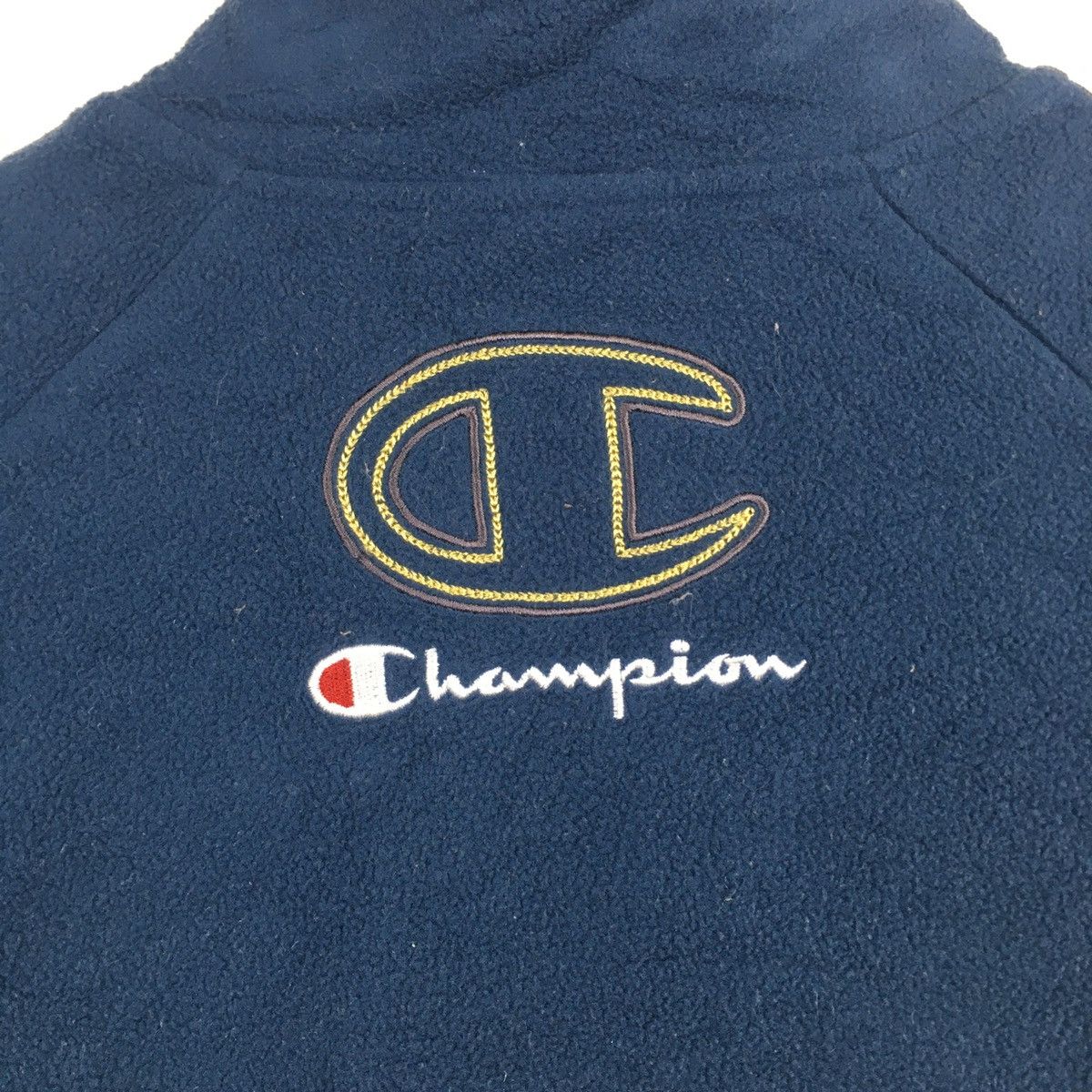 Champion Vintage Champion Spellout Fleece Jacket Size US M / EU 48-50 / 2 - 9 Thumbnail