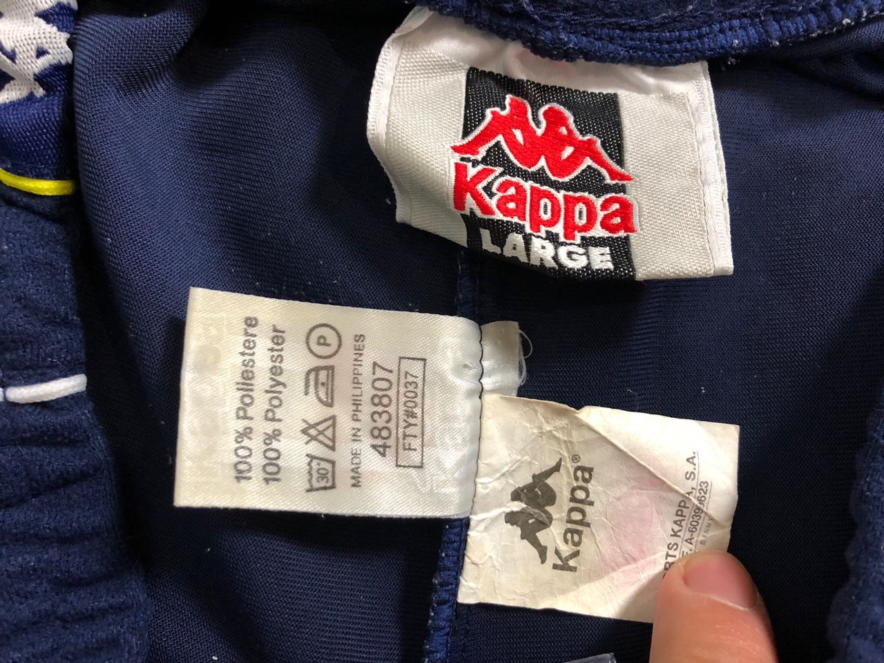 Kappa Kappa vintage 90’s pants blue size L Size US 34 / EU 50 - 5 Thumbnail