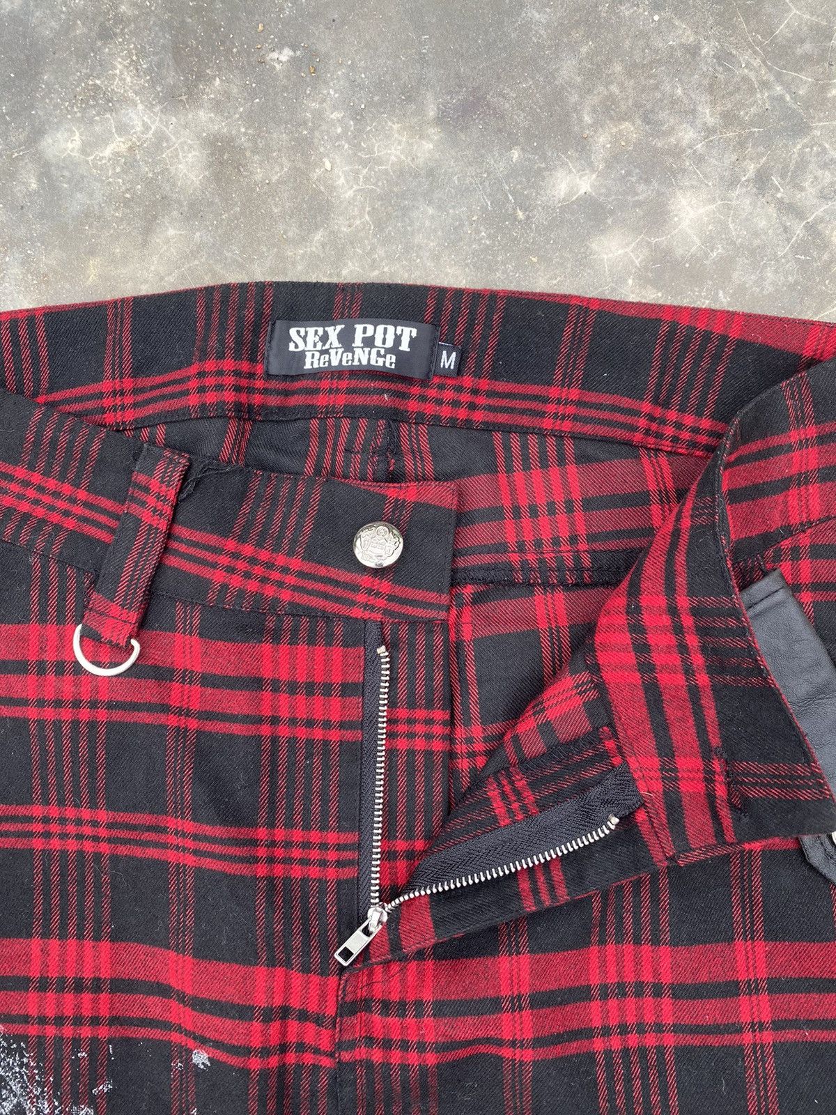 14th Addiction Vintage Sex Pot Revenge Punk Joggers Size US 29 - 6 Thumbnail
