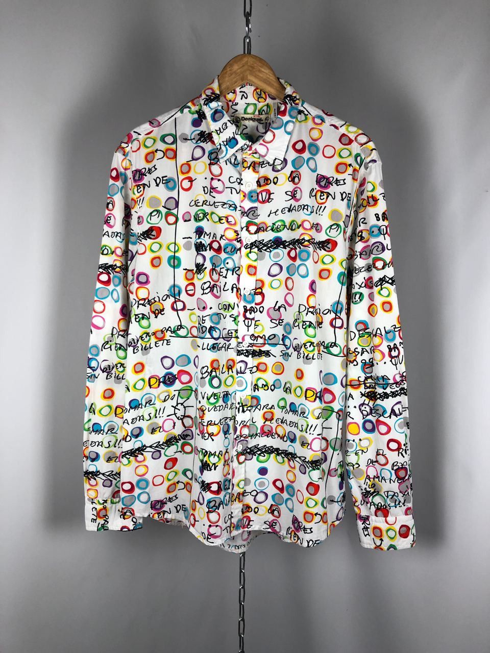 Desigual Desigual shirts long sleeve multicolor size XL Size US XL / EU 56 / 4 - 1 Thumbnail