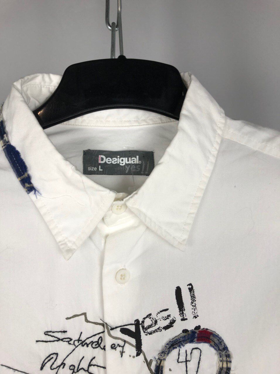 Desigual Men’s Desigual shirts white long sleeve size L Size US L / EU 52-54 / 3 - 2 Thumbnail