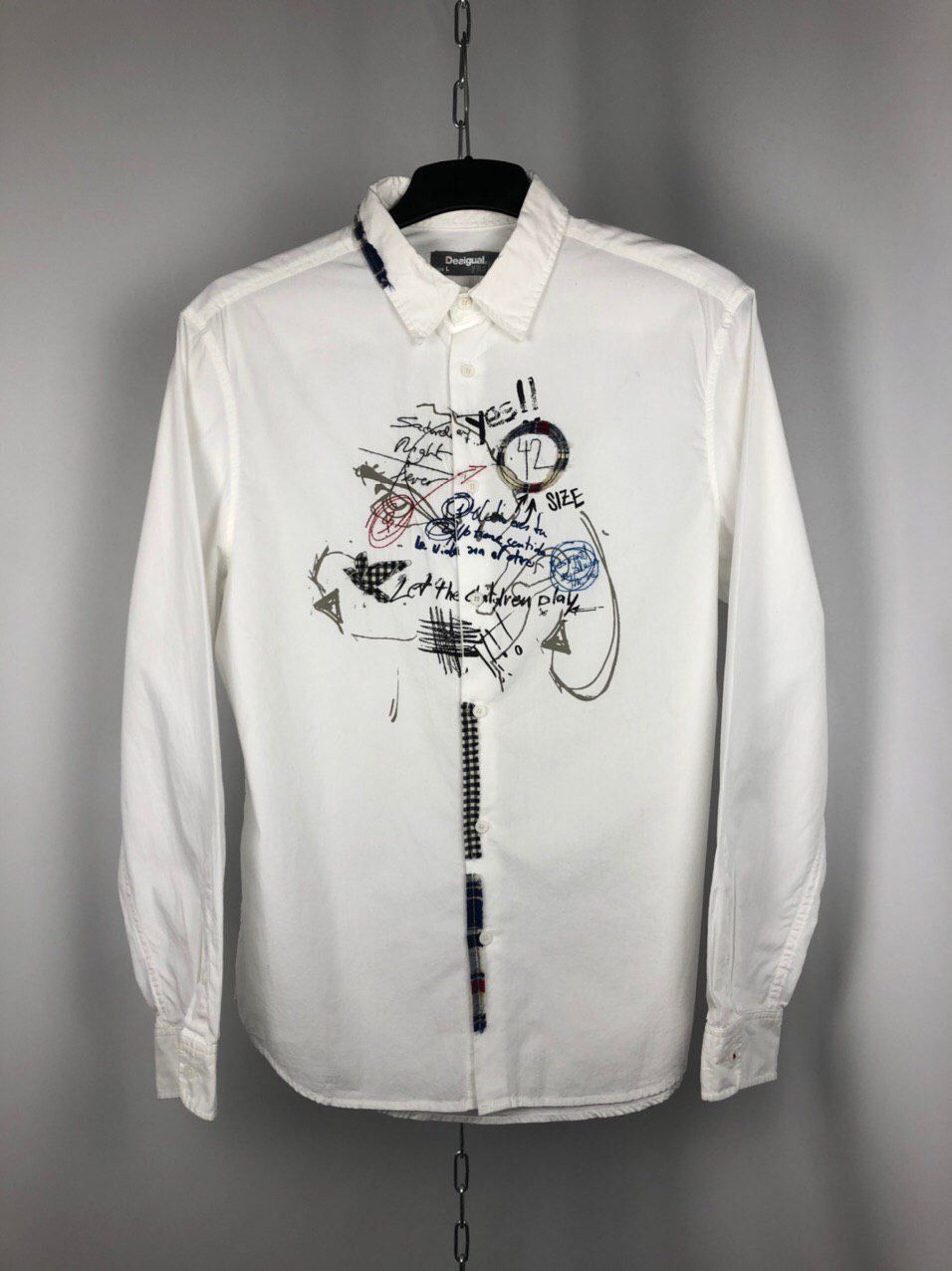 Desigual Men’s Desigual shirts white long sleeve size L Size US L / EU 52-54 / 3 - 1 Thumbnail