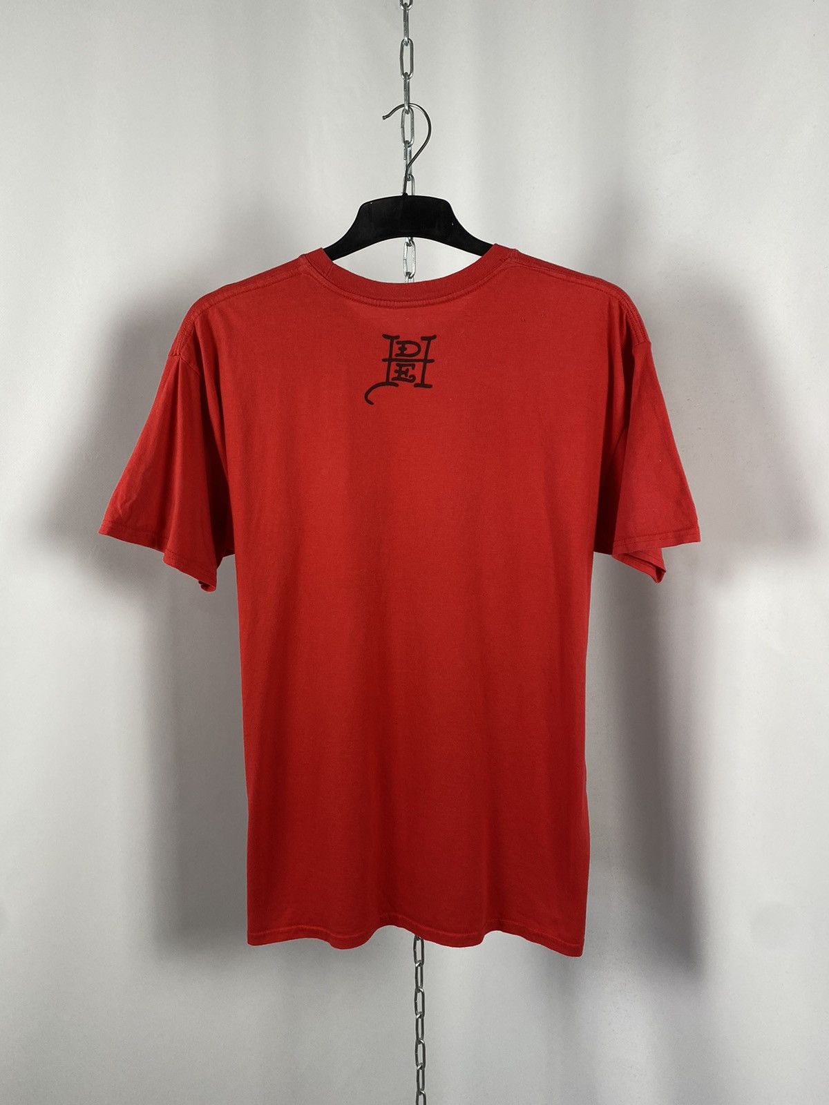 Ed Hardy Ed Hardy big logo red T-shirts size XL Size US XL / EU 56 / 4 - 5 Thumbnail