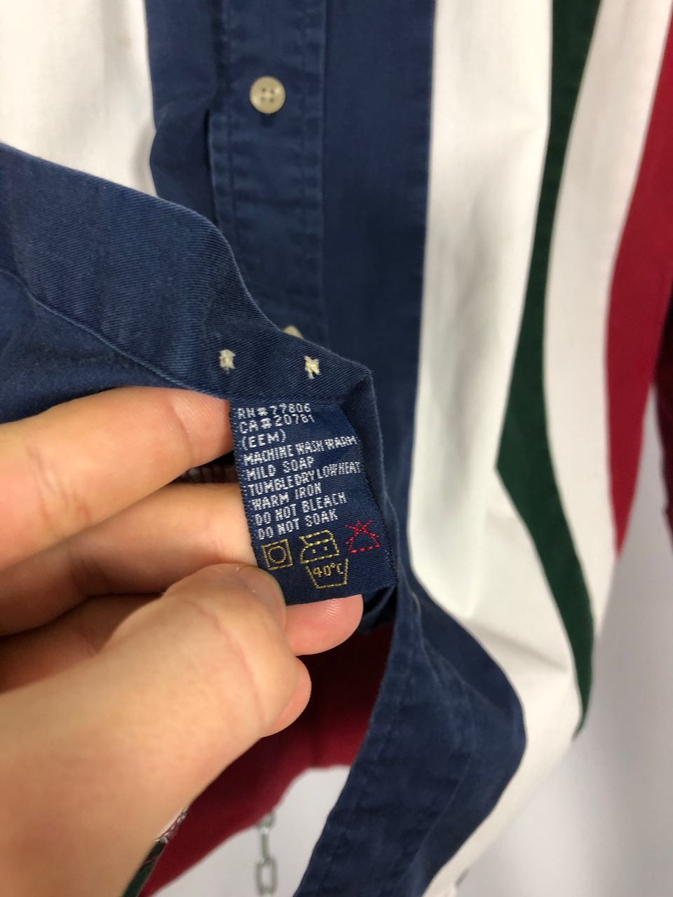 Tommy Hilfiger Tommy Hilfiger shirts vintage long sleeve size M Size US M / EU 48-50 / 2 - 5 Thumbnail