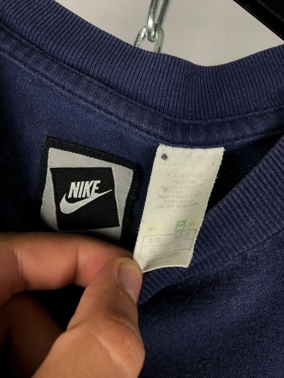 Nike Nike vintage sweatshirt blue size XL Size US XL / EU 56 / 4 - 3 Thumbnail