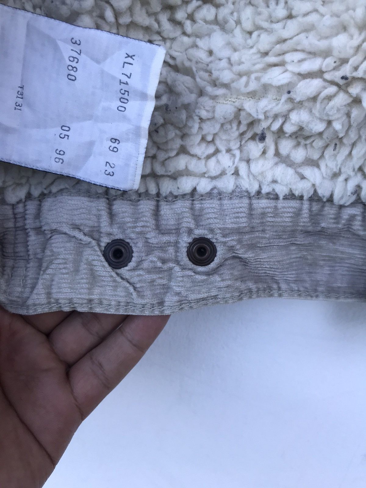 Levi's Rare 90s Vintage Levi’s 71500 Sherpa Trucker Jacket Size US L / EU 52-54 / 3 - 12 Thumbnail