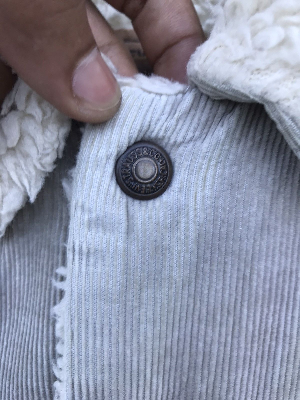 Levi's Rare 90s Vintage Levi’s 71500 Sherpa Trucker Jacket Size US L / EU 52-54 / 3 - 9 Thumbnail