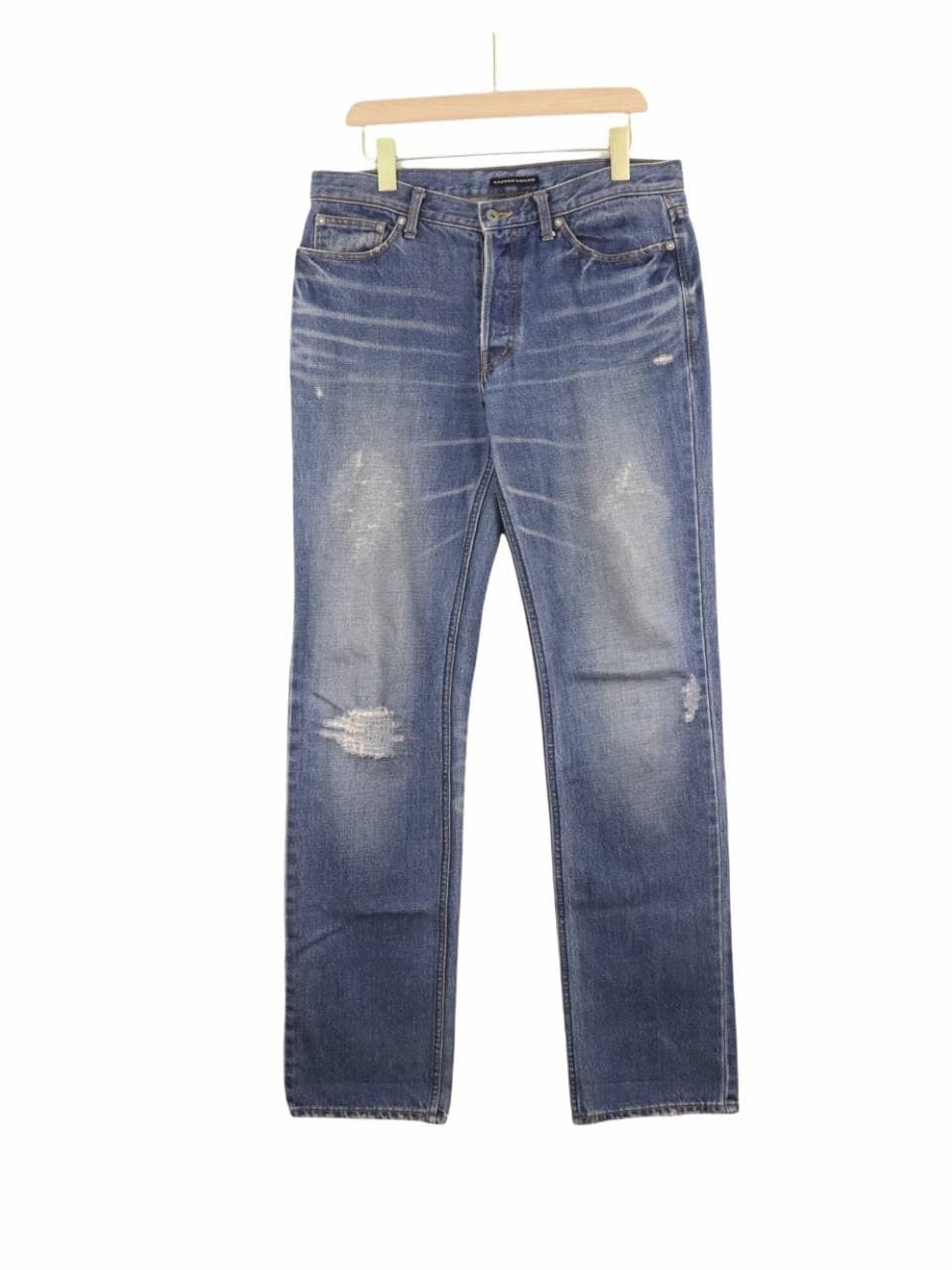 Japan Lounge Lizard Distressed Style Jean Button Up Pant