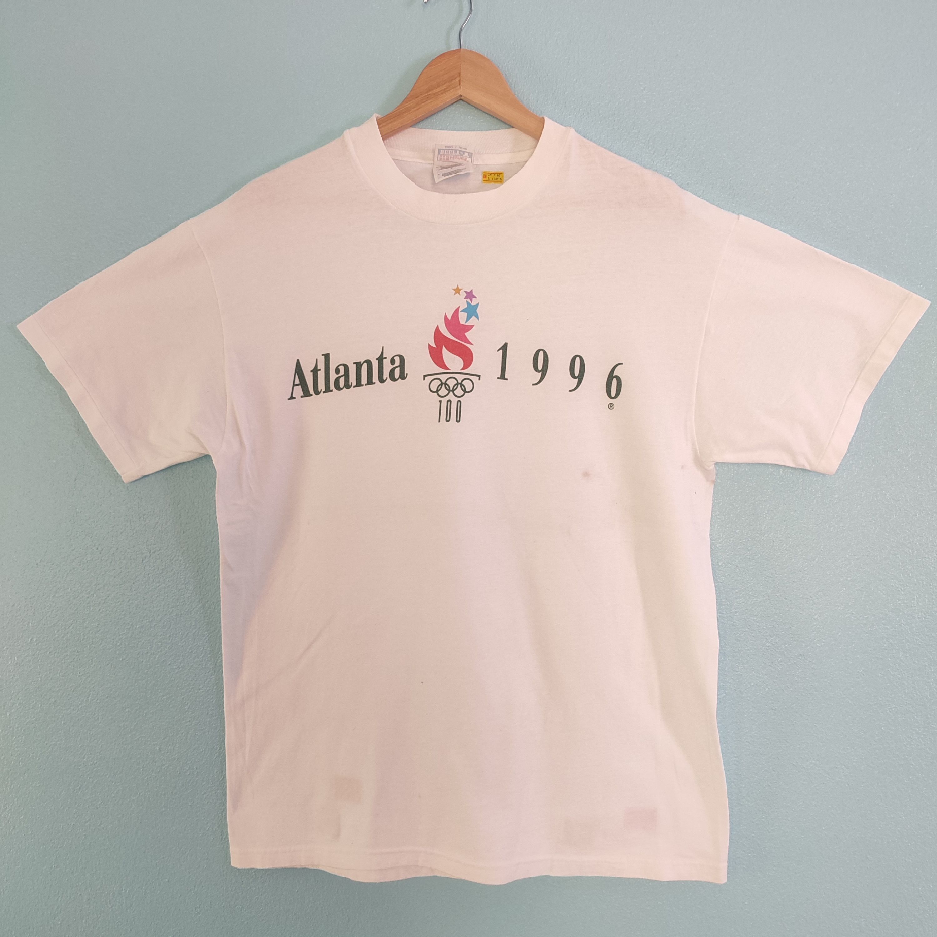 USA Olympics × Vintage Olympics Atlanta 1996 USA Sports Vintage Tshirt Size US L / EU 52-54 / 3 - 1 Thumbnail