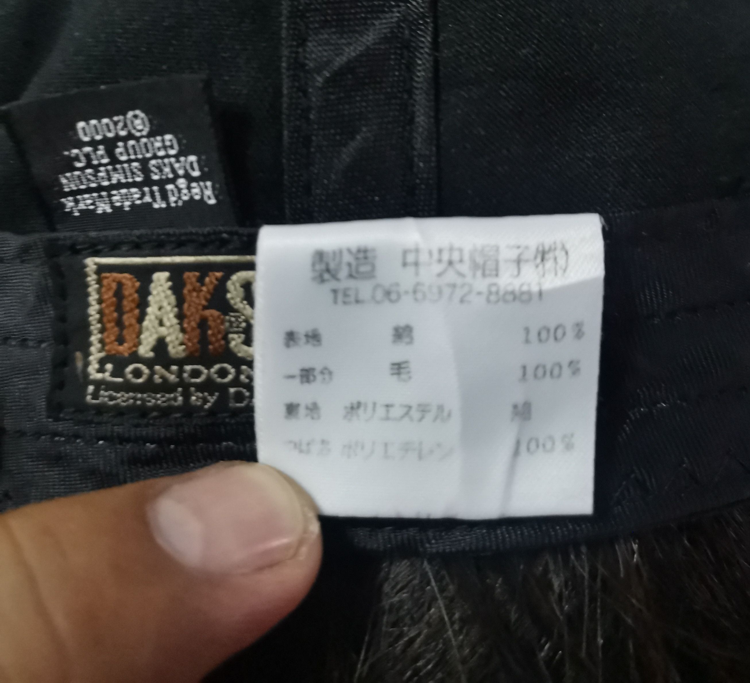 DAKS Vintage Daks London Hats Embroidery Size ONE SIZE - 6 Thumbnail
