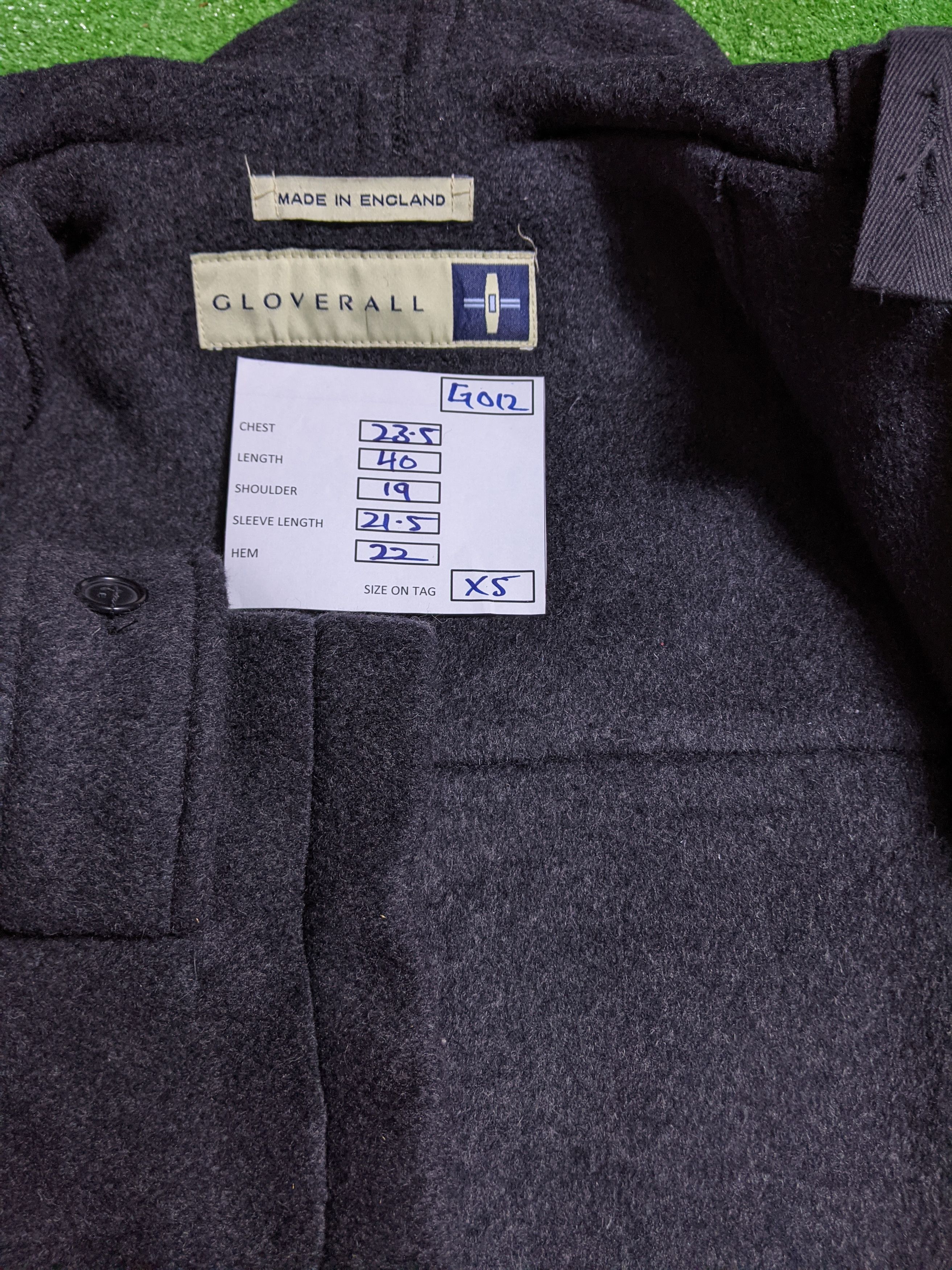 Designer × Gloverall GLOVERALL DUFFLE COAT HOODED Size US XS / EU 42 / 0 - 3 Thumbnail