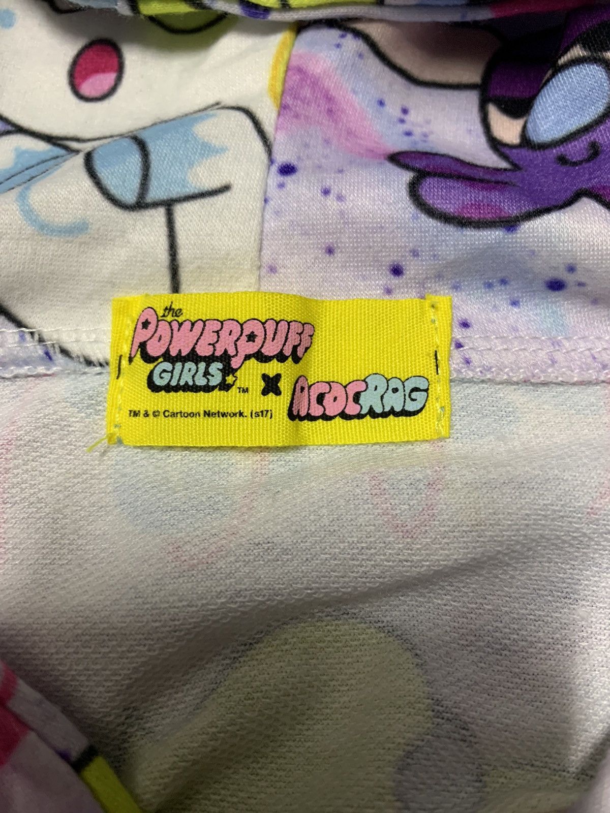 Anime × Cartoon Network × Vintage Powerpuff Girl Sweatshirt CN Cartoon American Animated TV Size US XL / EU 56 / 4 - 5 Thumbnail