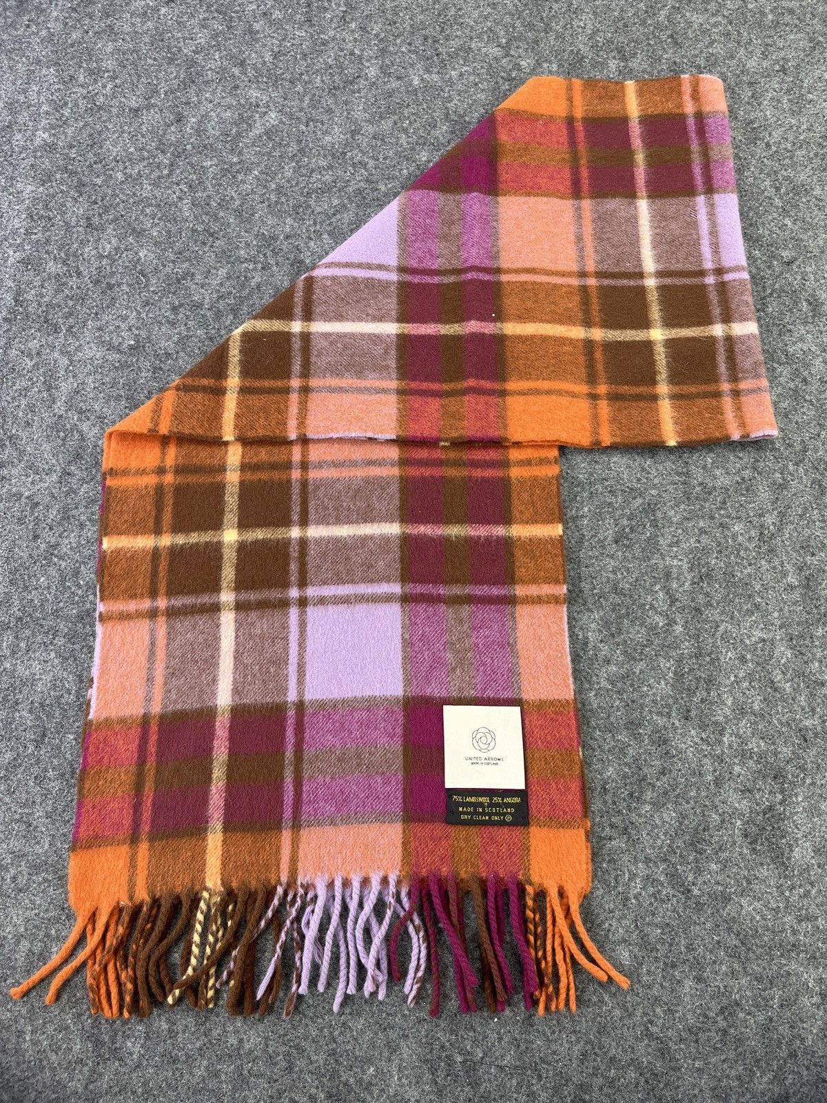 United Arrows UNITED ARROWS WOOL SCARVES / MUFFLER / NECKWEAR T312 Size ONE SIZE - 2 Thumbnail