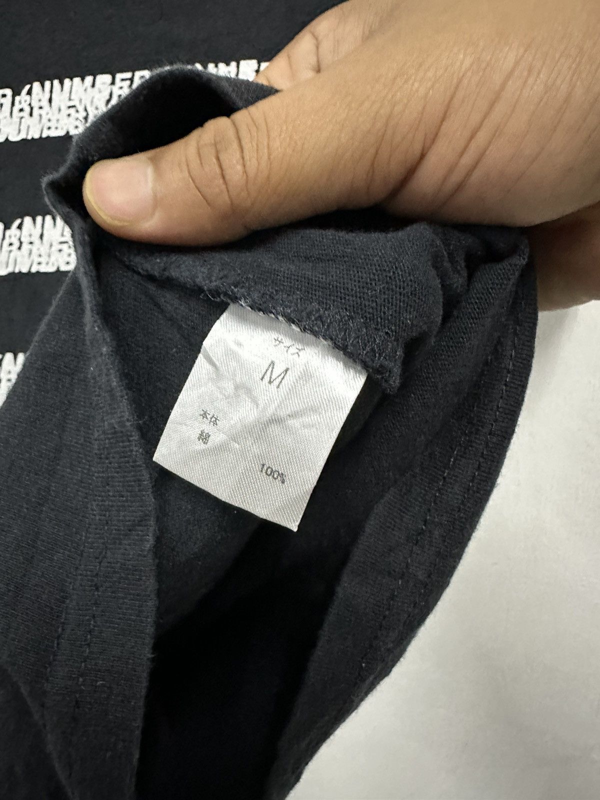 Japanese Brand Number (N)ine Denim Archive Multi Logo T’s Size M / US 6-8 / IT 42-44 - 7 Thumbnail