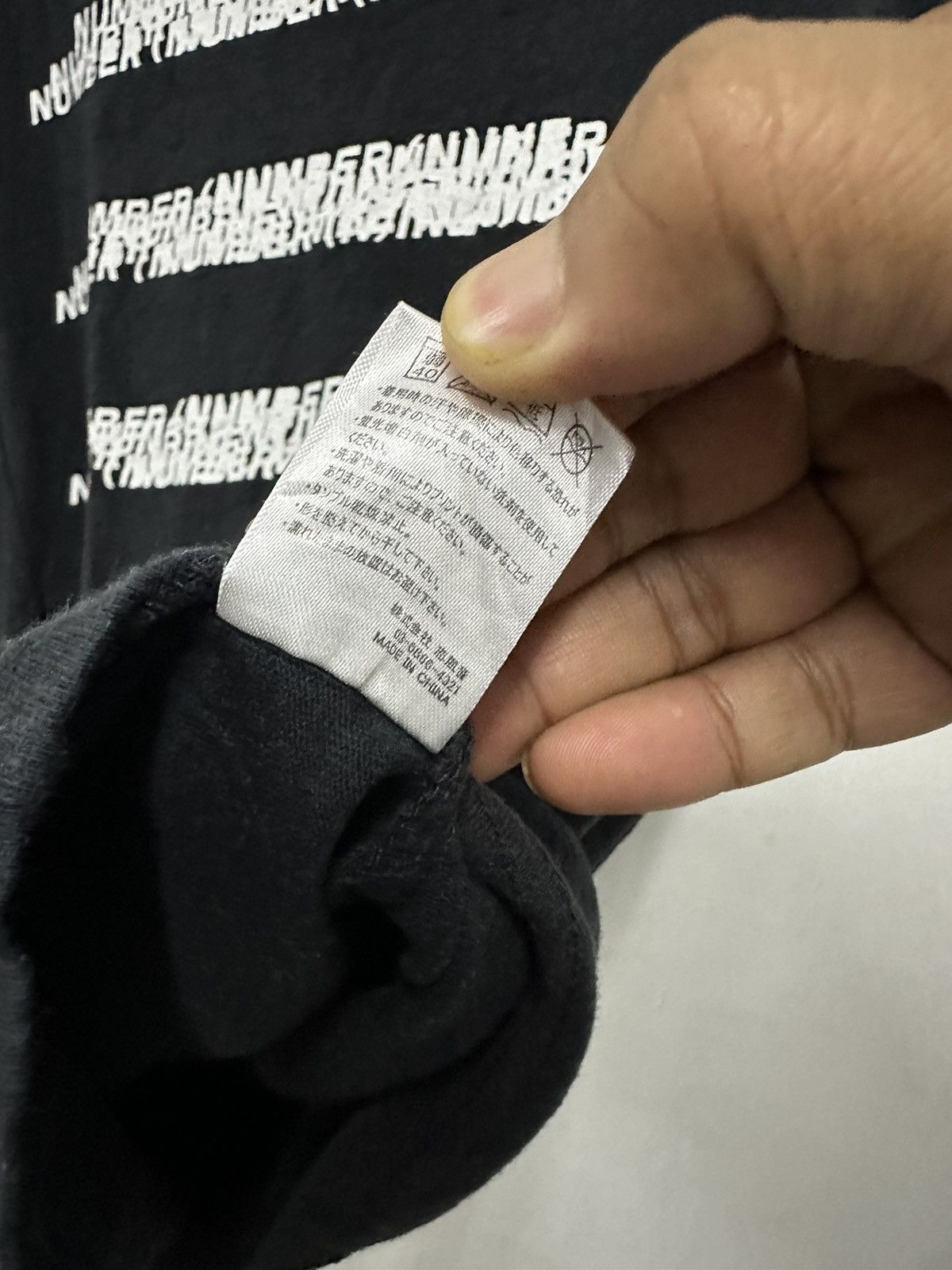 Japanese Brand Number (N)ine Denim Archive Multi Logo T’s Size M / US 6-8 / IT 42-44 - 8 Thumbnail