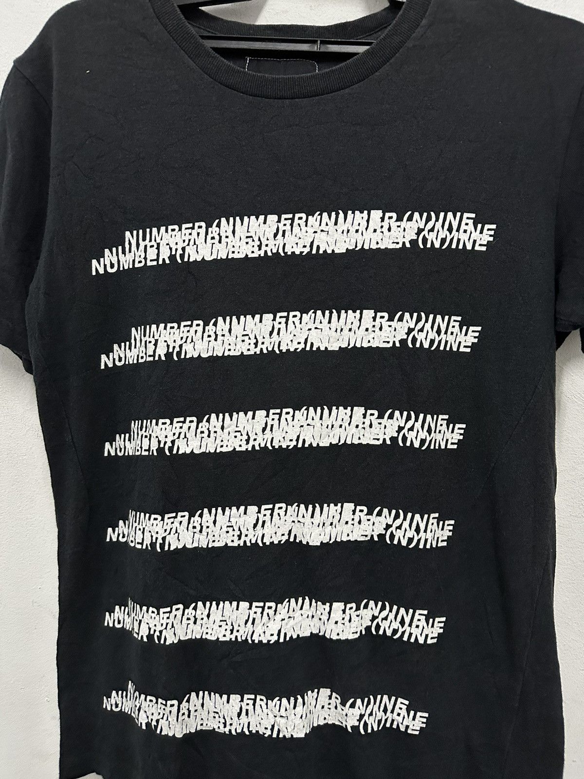Japanese Brand Number (N)ine Denim Archive Multi Logo T’s Size M / US 6-8 / IT 42-44 - 2 Thumbnail