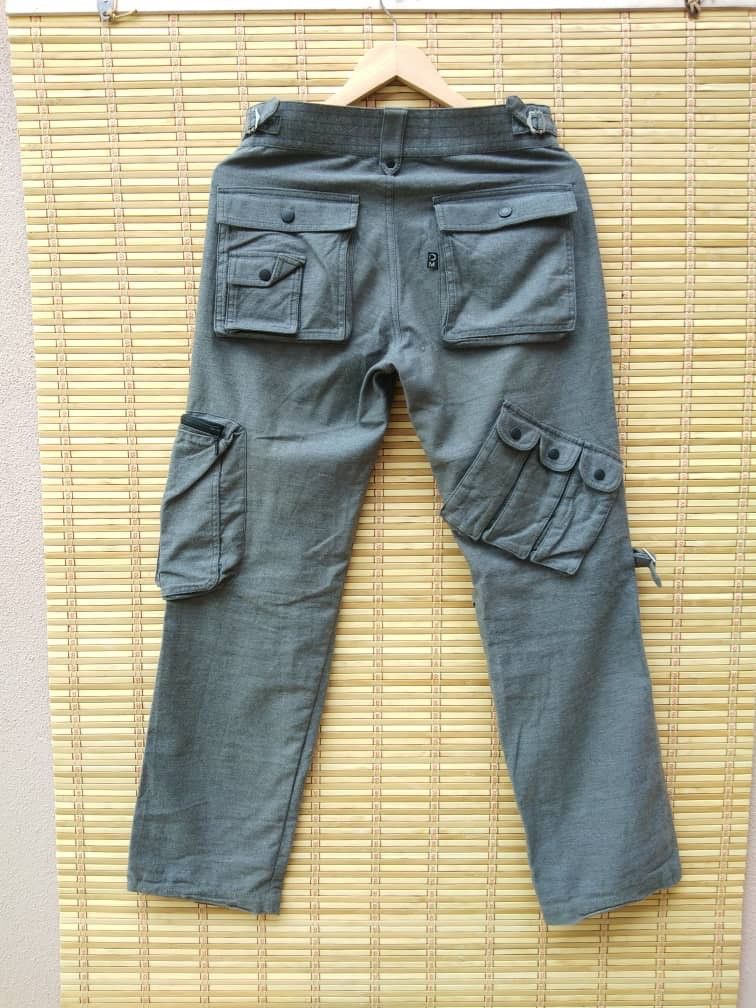 image of 11 Pockets Bondage Morgan Homme Tactical Parachute Military in Grey, Men's (Size 28)