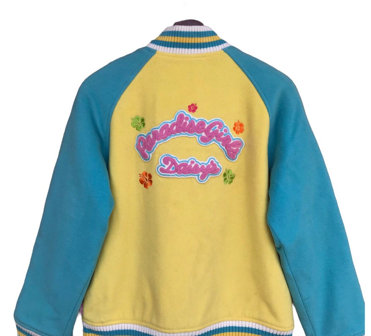 Japanese Brand Daisy Lovers varsity wool jacket unisex Size L / US 10 / IT 46 - 5 Thumbnail