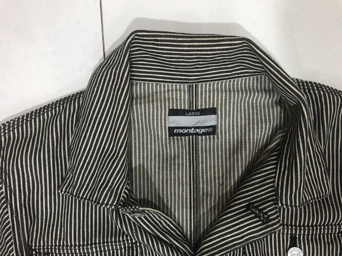 Montage Montage JAPAN HICKORY Workshirt Jacket Size US M / EU 48-50 / 2 - 6 Thumbnail