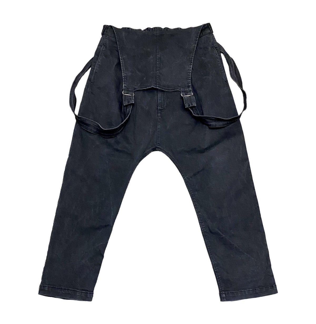 Vintage BACKLASH Dungarees Wash Black Jeans