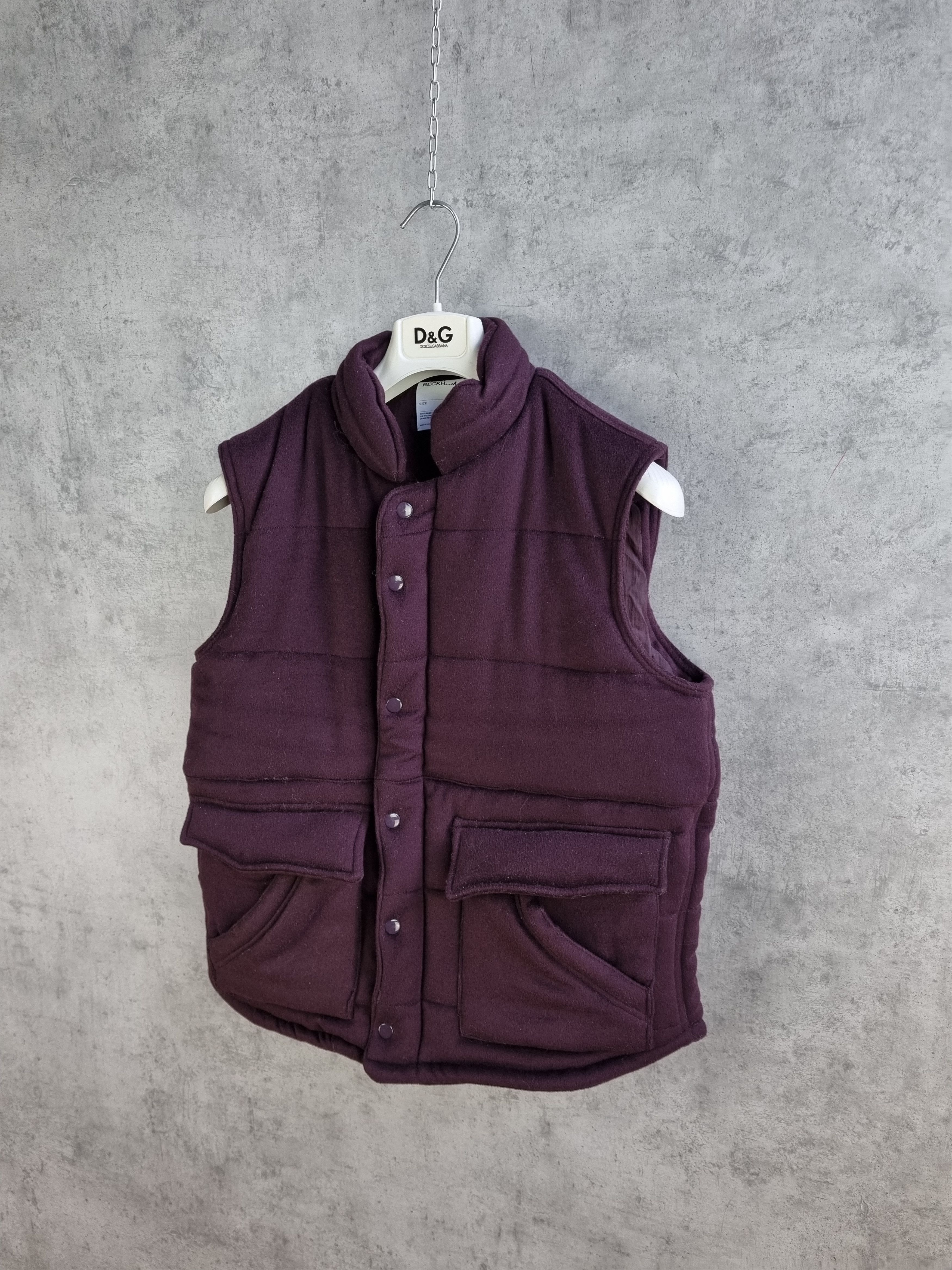 Adidas × David Beckham David Beckham x Adidas Purple Multi pockets Vest Size US M / EU 48-50 / 2 - 16 Thumbnail