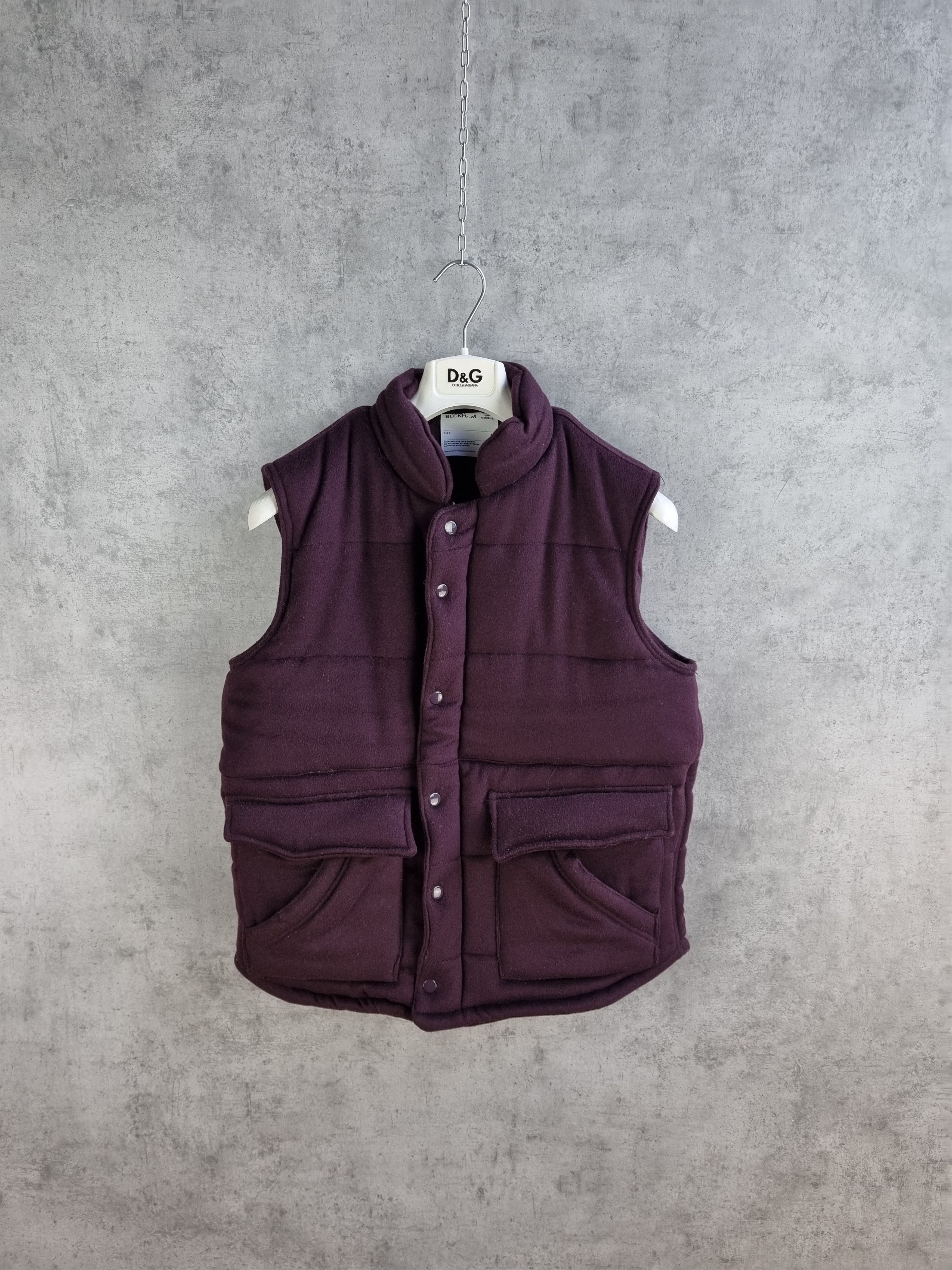 Adidas × David Beckham David Beckham x Adidas Purple Multi pockets Vest Size US M / EU 48-50 / 2 - 4 Thumbnail