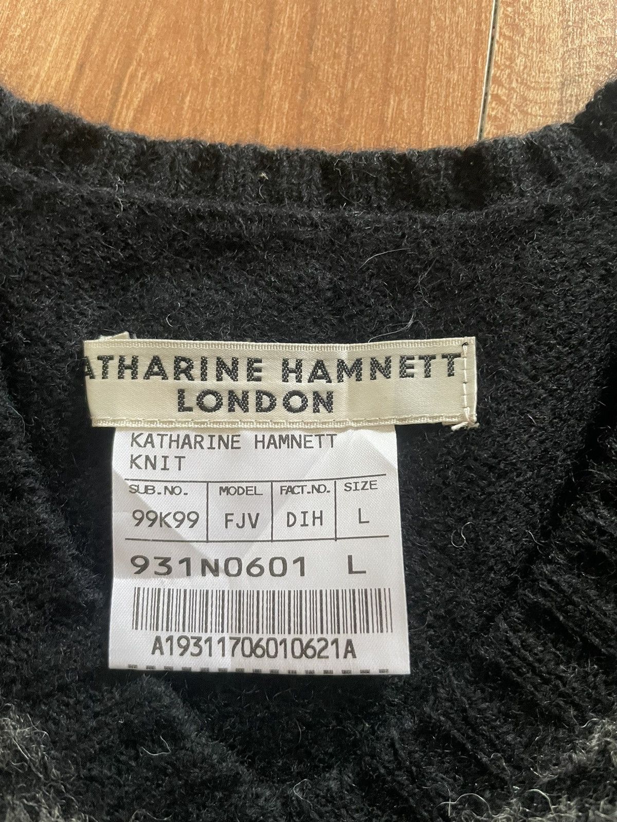 Katharine Hamnett London Katharine Hamnett knit Long sleeve Size L / US 10 / IT 46 - 4 Thumbnail