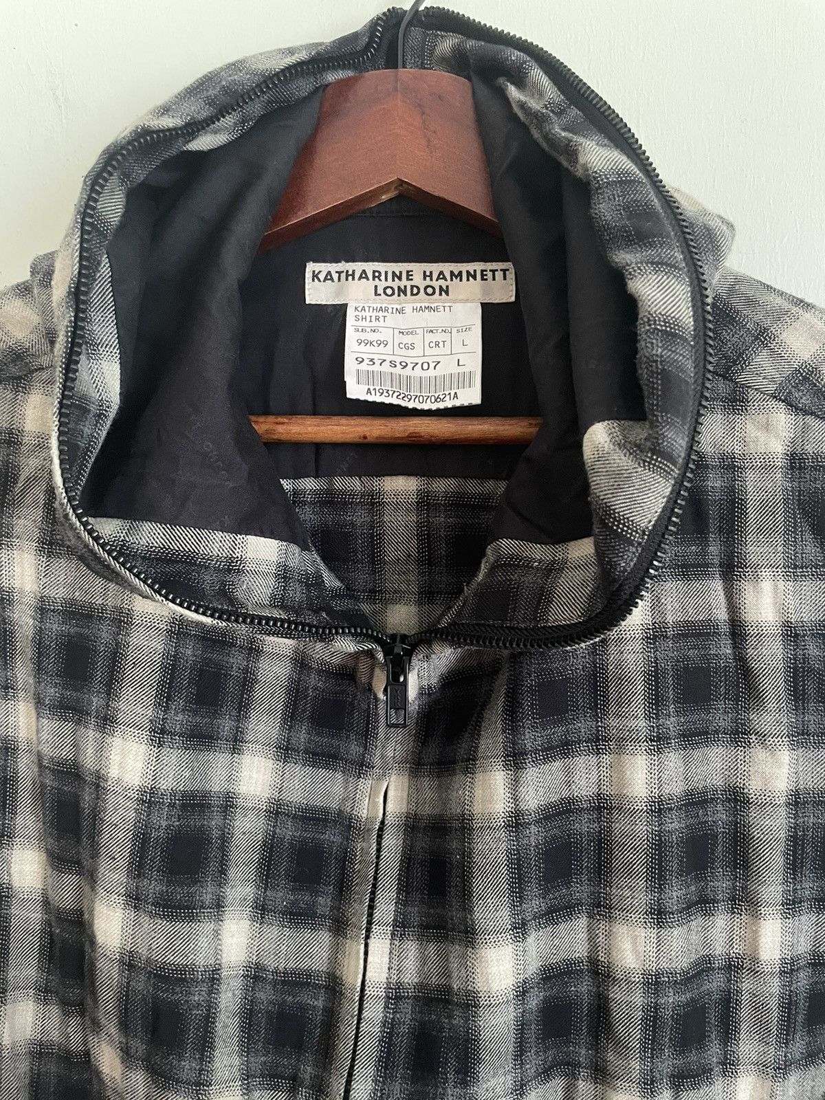 Katharine Hamnett London Katharine Hamnett full zipper hoodie Size L / US 10 / IT 46 - 4 Thumbnail