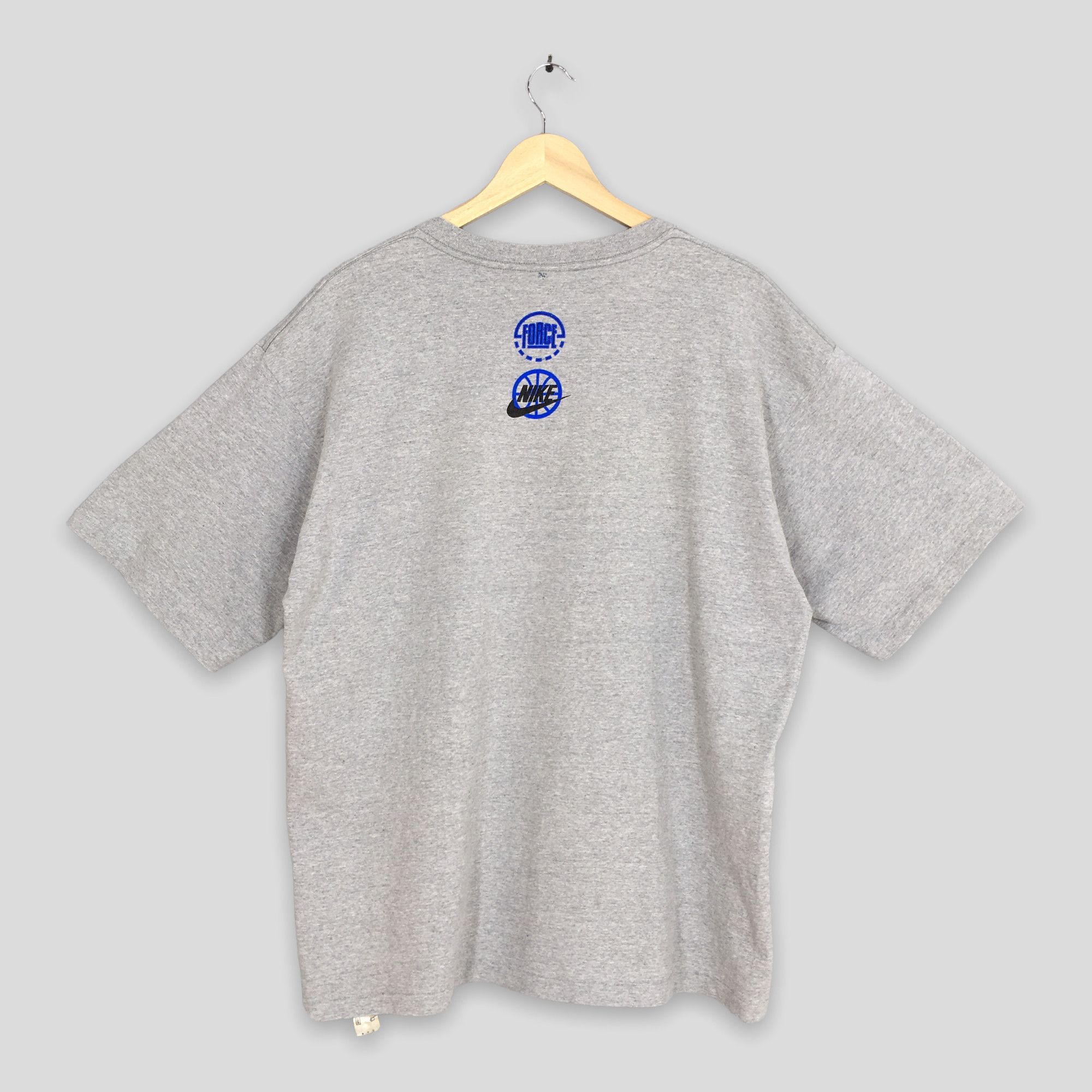 NBA × Nike × Vintage Vintage 90's Nike Force Nba Basketball T shirt Large Size US L / EU 52-54 / 3 - 6 Thumbnail