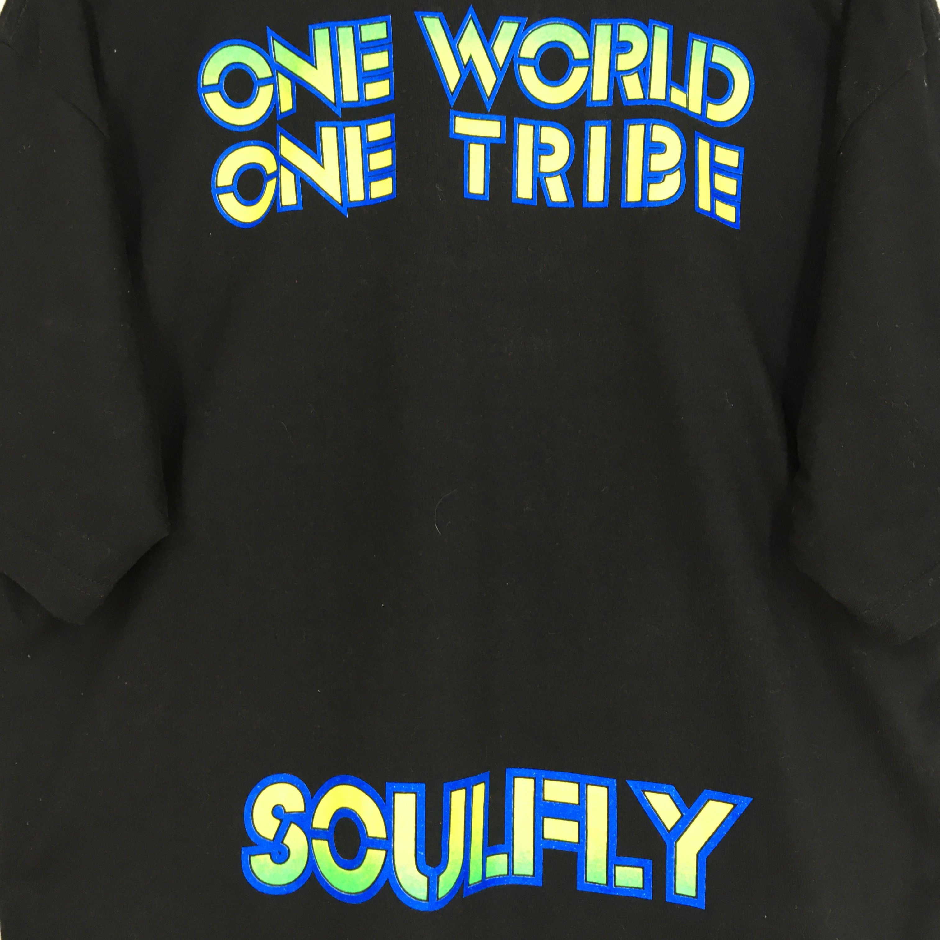 Band Tees × Vintage Vintage 1999 Soulfly Worldwide Tour T shirt XLarge Size US XL / EU 56 / 4 - 5 Thumbnail
