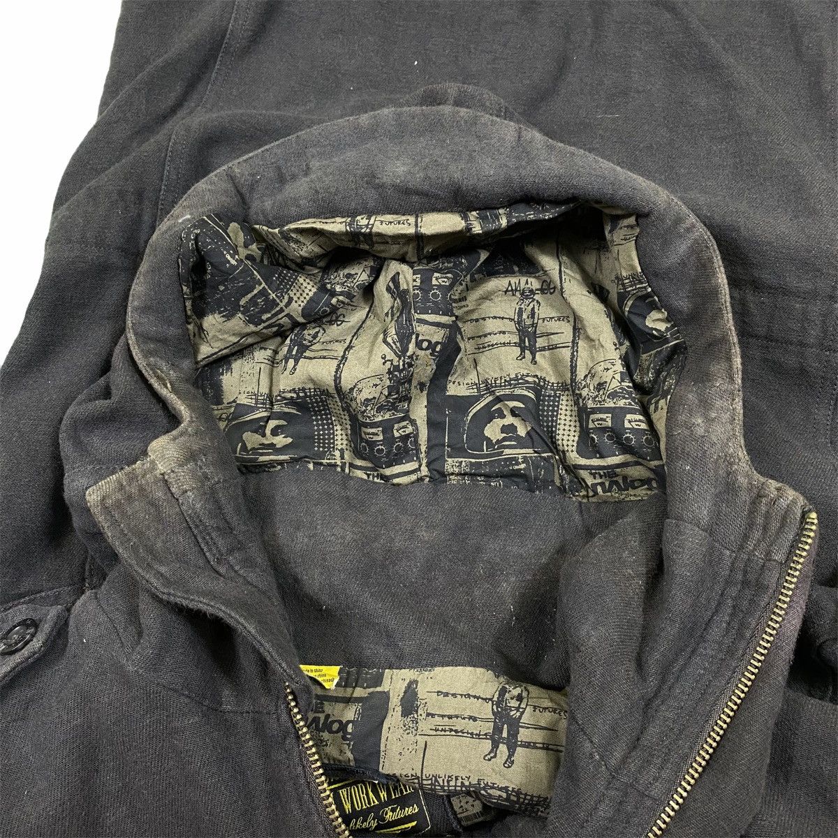 Analog ANALOG Durable Workwear Design Hoodie Sweater Jacket Size US M / EU 48-50 / 2 - 12 Thumbnail