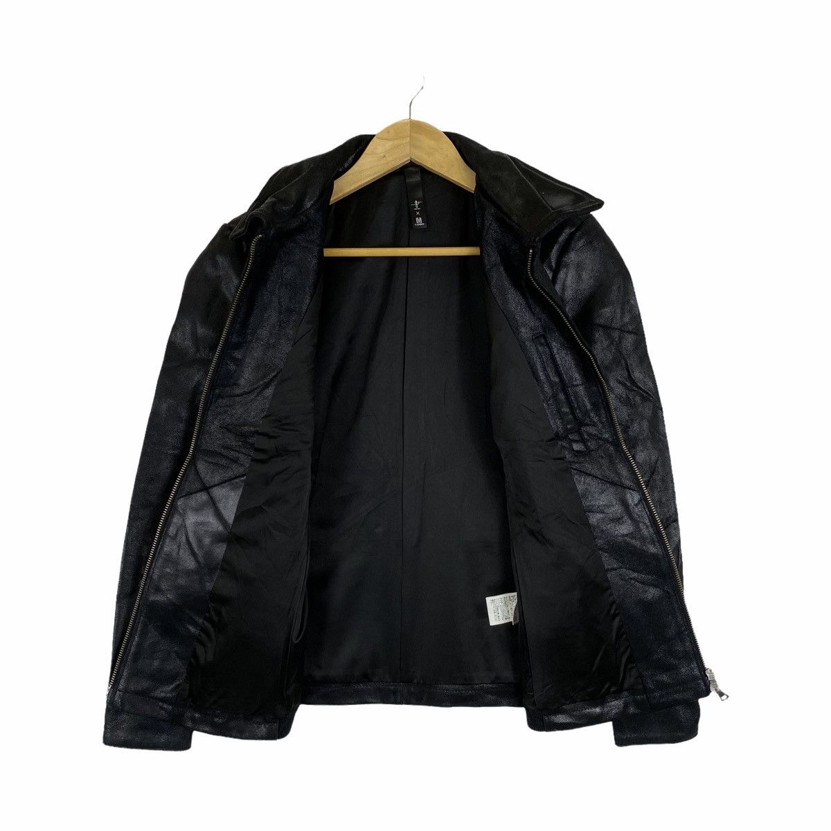 NO ID × Vintage Vintage NO ID X CAMBIO Limited Edition Leather Jacket Size XS / US 0-2 / IT 36-38 - 3 Thumbnail