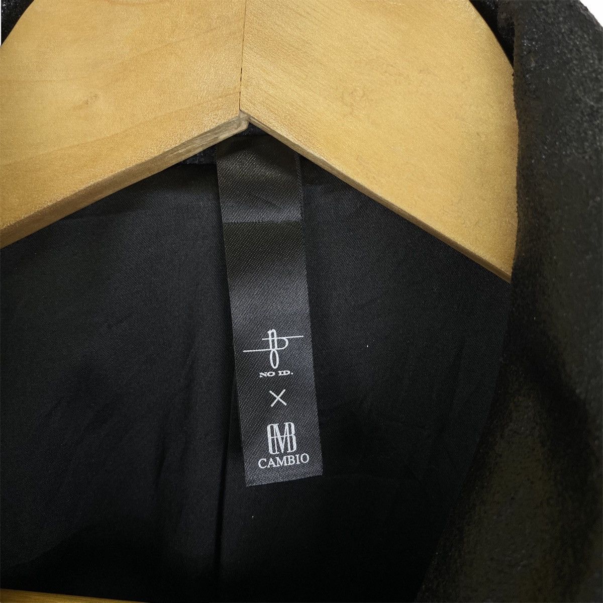 NO ID × Vintage Vintage NO ID X CAMBIO Limited Edition Leather Jacket Size XS / US 0-2 / IT 36-38 - 8 Thumbnail