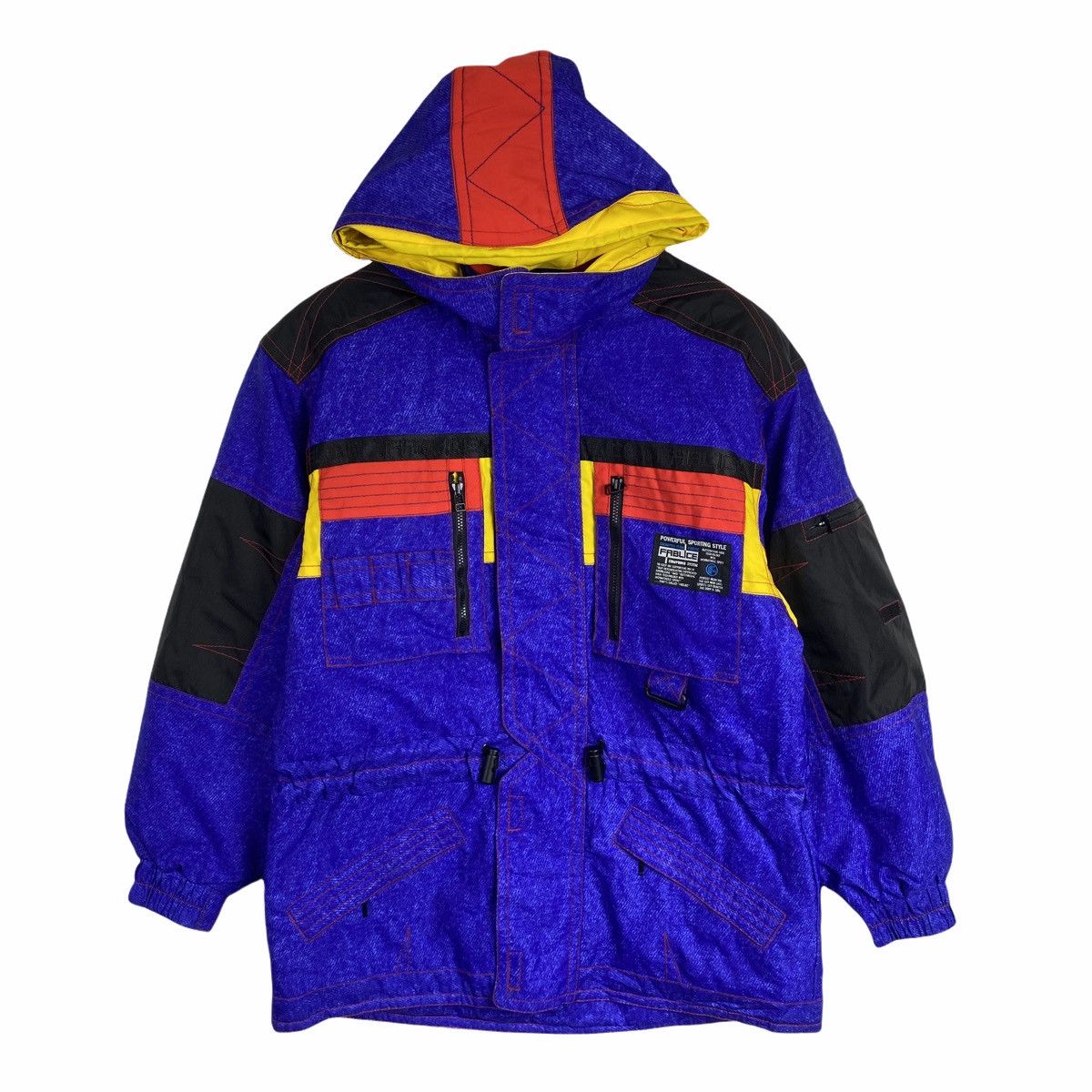image of Fablice Outdoor Sportswear Ski Winter Jacket in Purple, Men's (Size Medium)