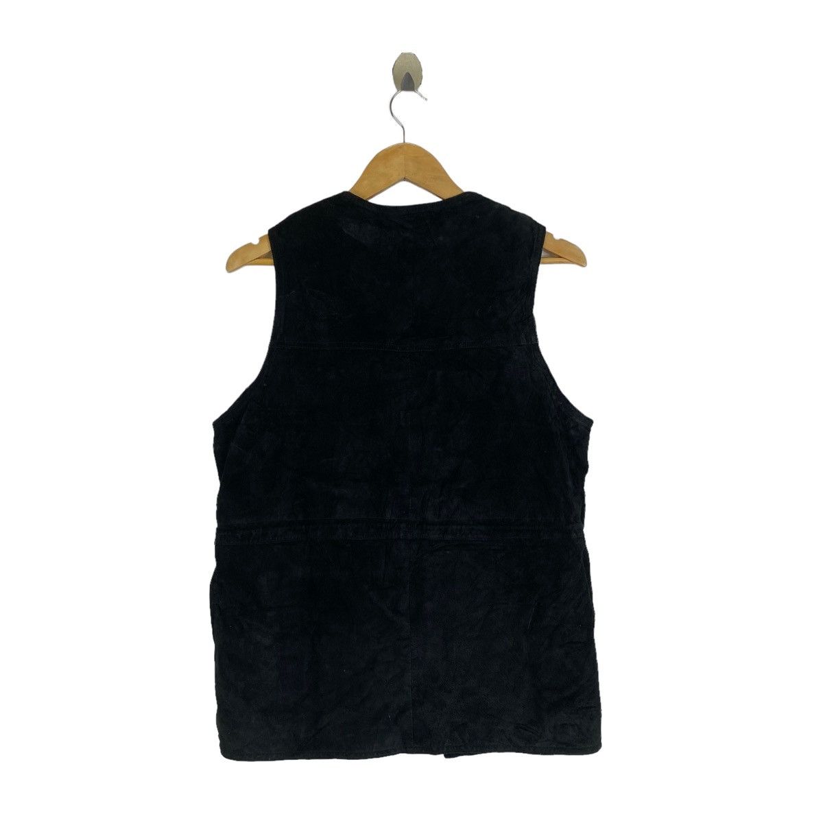 Gianni Valentino × Vintage Vintage GIANNI VALENTINO Suede Leather Vest Jacket Size S / US 4 / IT 40 - 2 Thumbnail