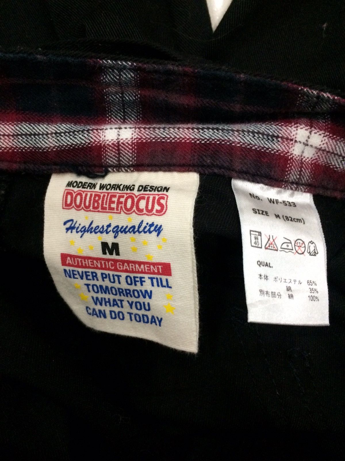 Japanese Brand Japanese Brand DOUBLEFOCUS Double Waist Bondage Casual Pant Size US 30 / EU 46 - 7 Thumbnail