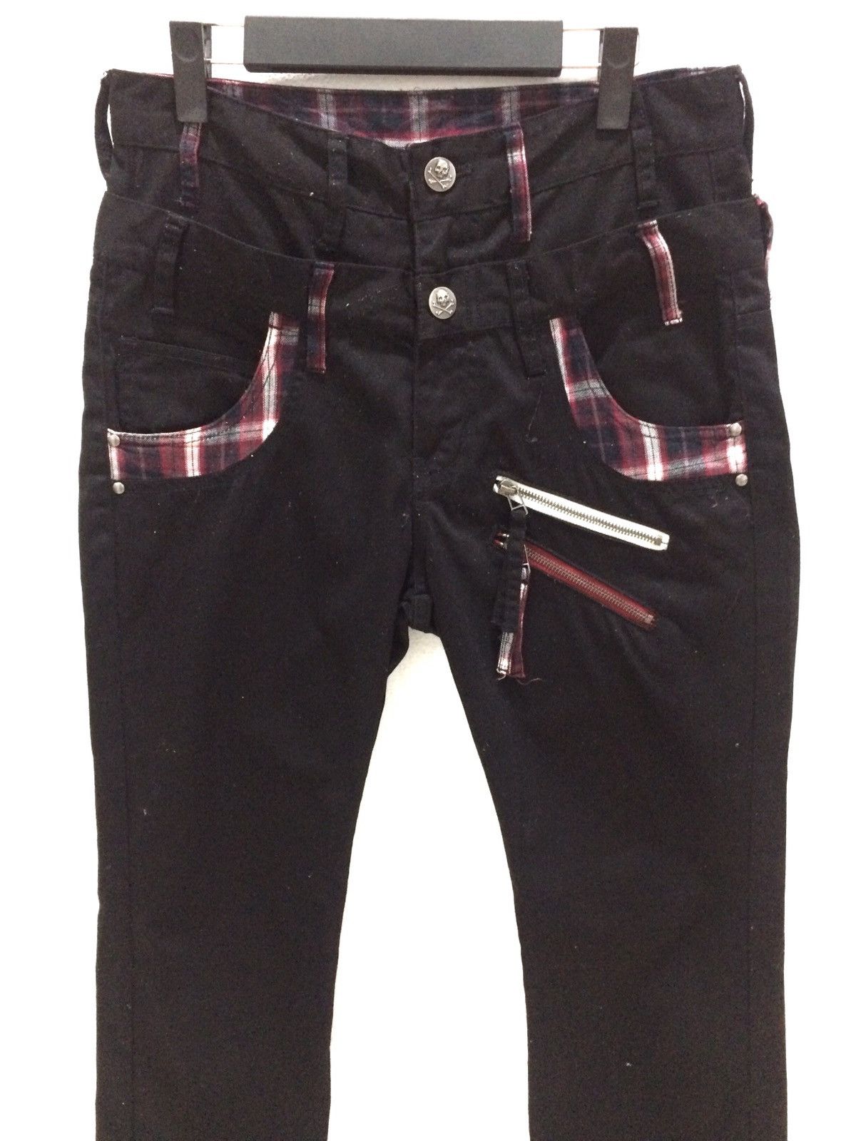 Japanese Brand Japanese Brand DOUBLEFOCUS Double Waist Bondage Casual Pant Size US 30 / EU 46 - 2 Thumbnail