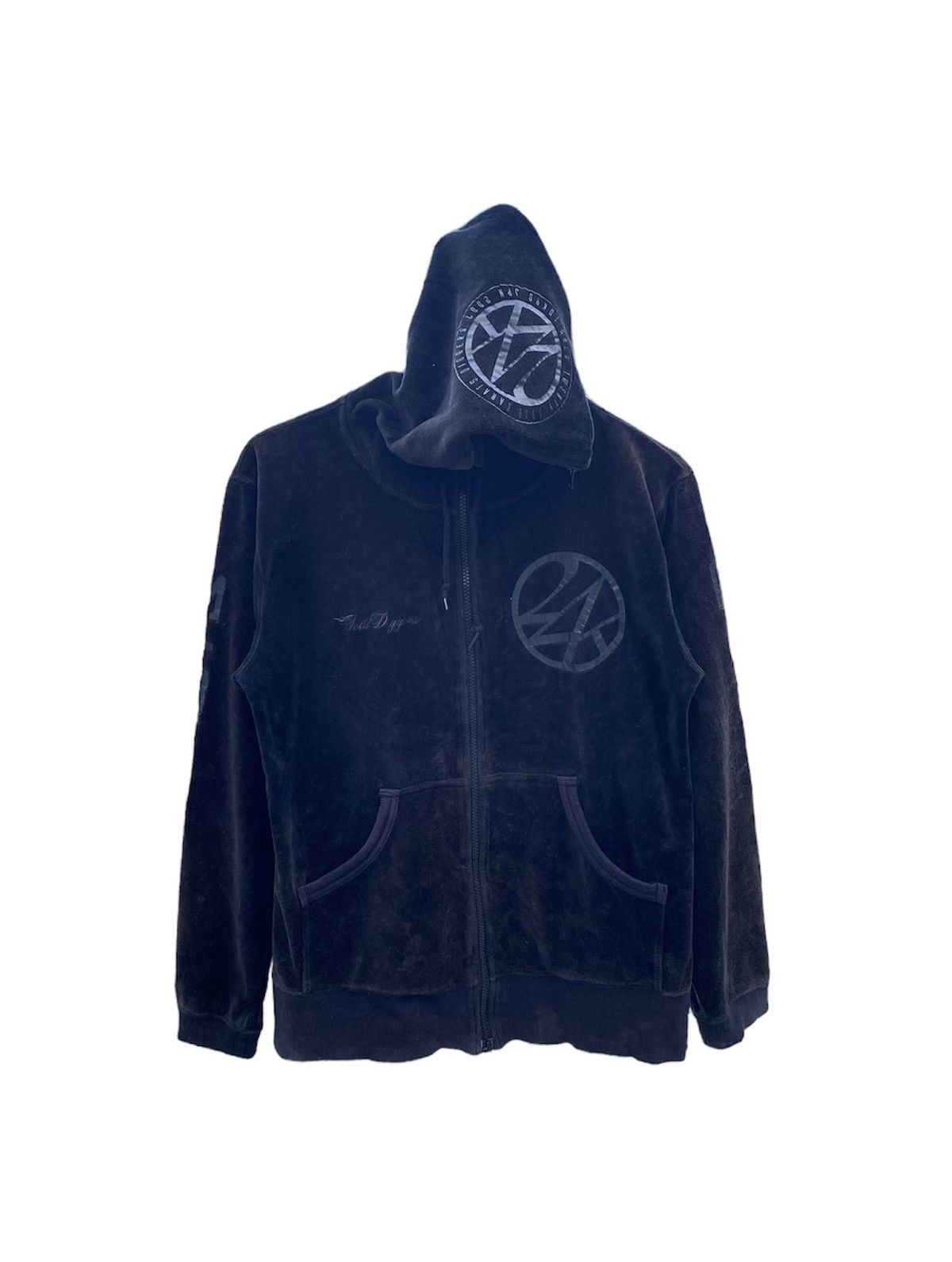 Vintage 24 Karat Spellout Fullzipper Hoodies