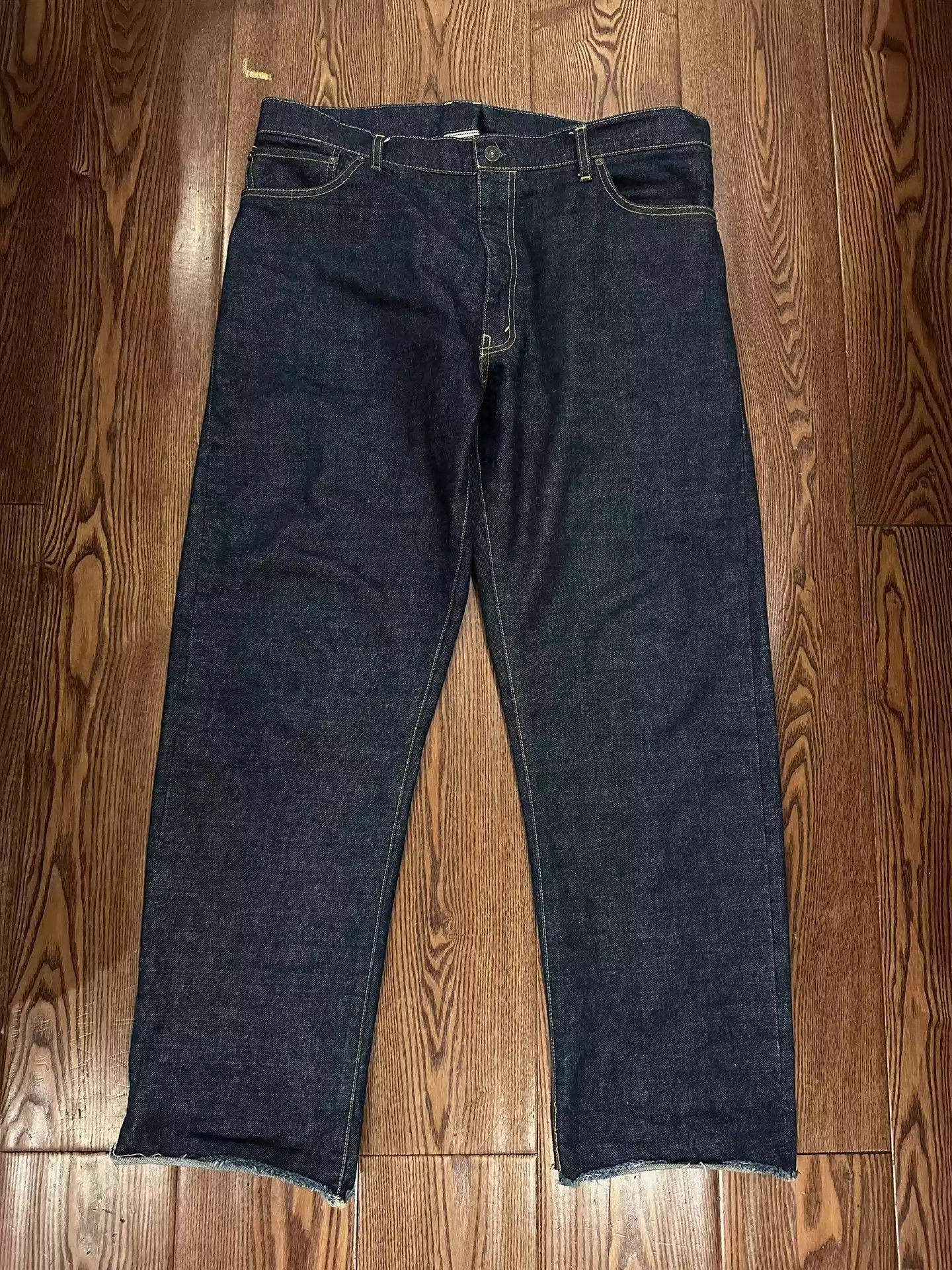 Visvim 22aw spot journeyman pants tacked