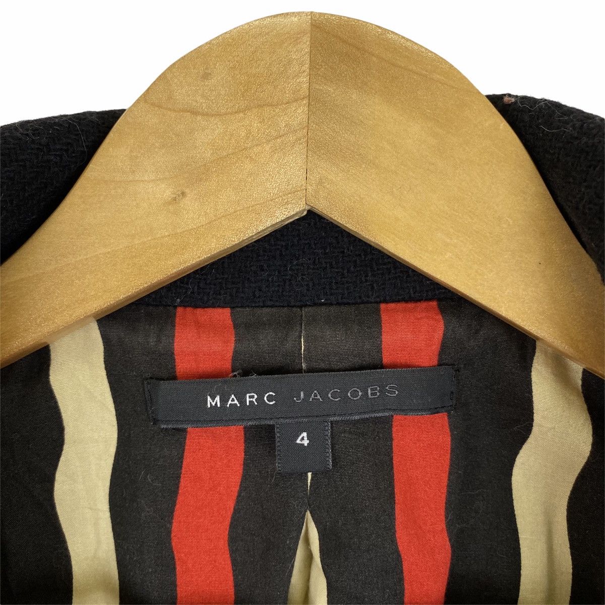 Marc Jacobs MARC JACOBS Casual Fashion Designer Wool Peacoat Jacket Size XS / US 0-2 / IT 36-38 - 6 Thumbnail