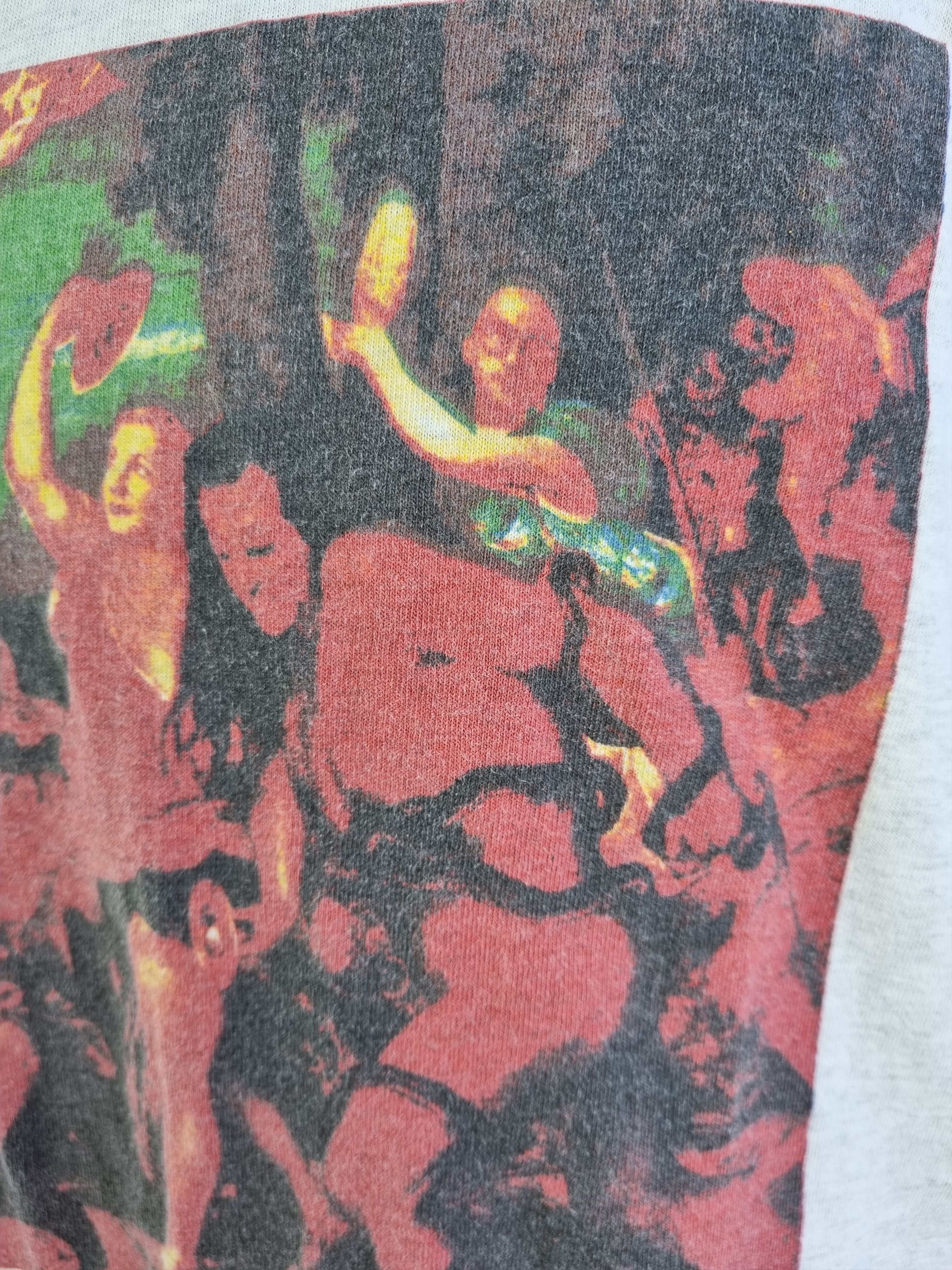 90s CRASH TEST DUMMIES Single Stitch Long Sleeve Tee shirt