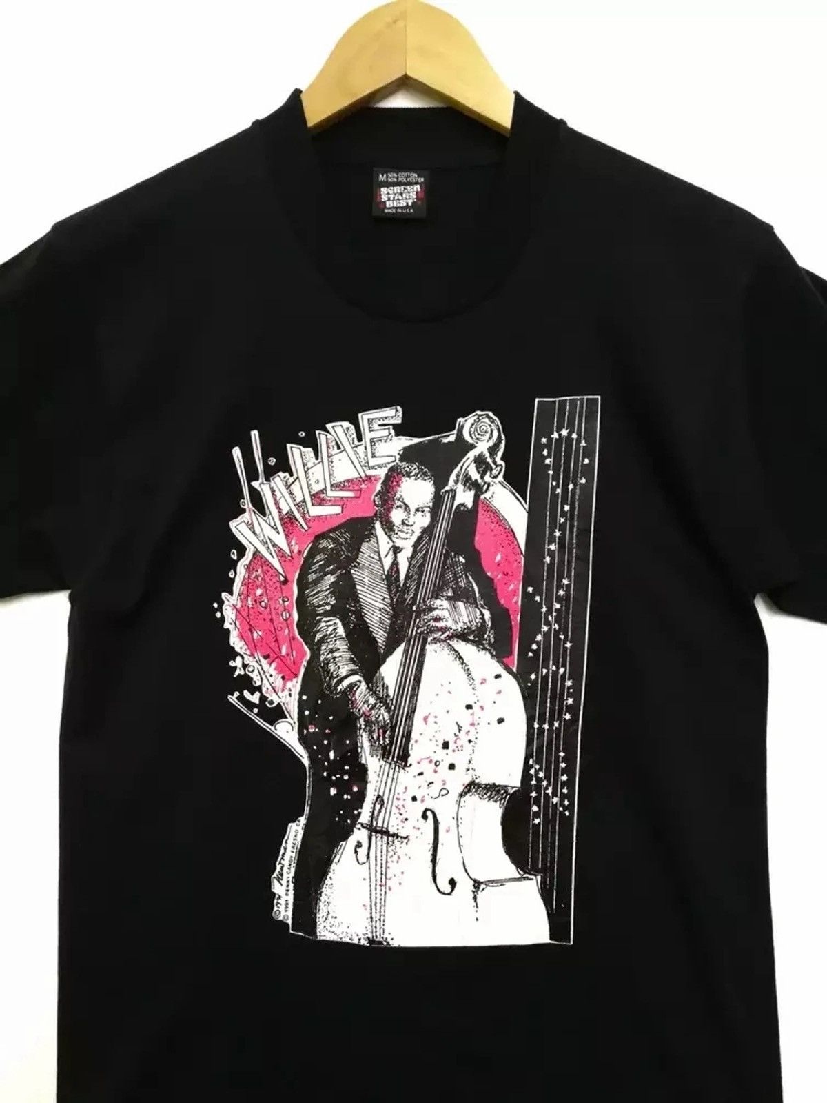 Band Tees × Vintage vintage 90s jazz tshirt festival jazzed in monterrey 1990 Size US M / EU 48-50 / 2 - 3 Thumbnail