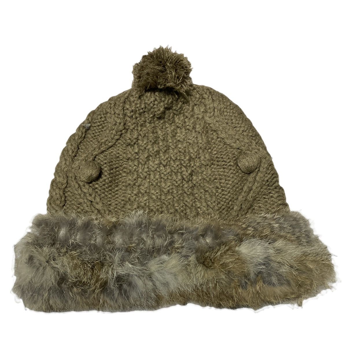 Japanese Brand MEMAR RABBIT HAIR WOOL BEANIE HAT / SNOW CAP Size ONE SIZE - 3 Thumbnail