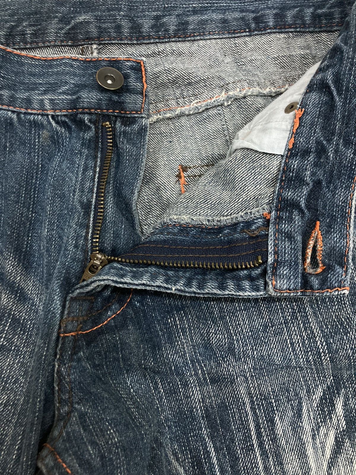 If Six Was Nine Rusty Flared Denim Pants Size US 34 / EU 50 - 5 Thumbnail