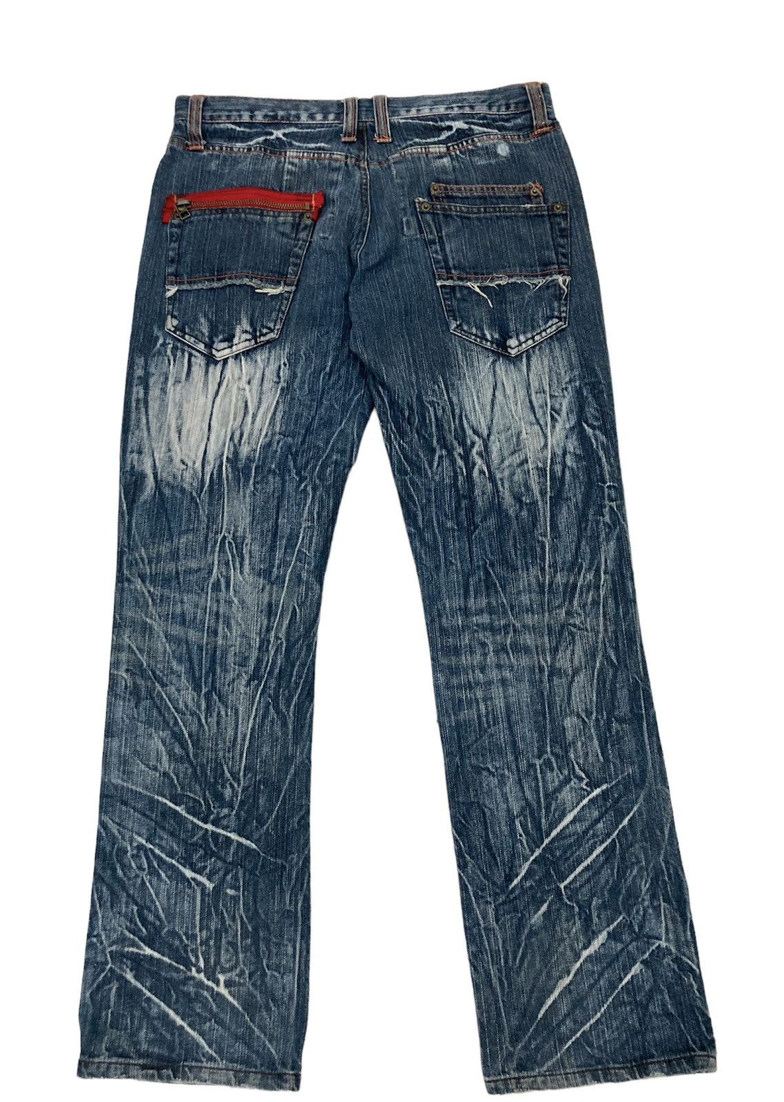 If Six Was Nine Rusty Flared Denim Pants Size US 34 / EU 50 - 9 Thumbnail