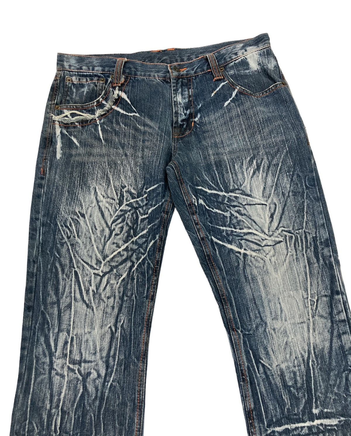 If Six Was Nine Rusty Flared Denim Pants Size US 34 / EU 50 - 3 Thumbnail