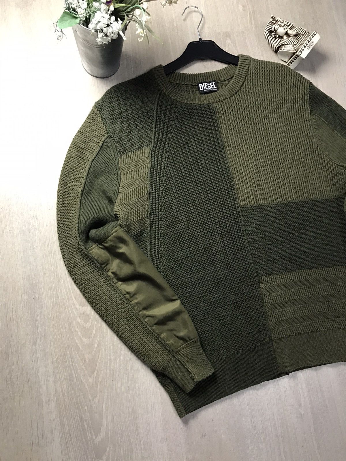 Diesel × Diesel Black Gold Diesel K-Yukon sweaters knitwear size M Size US M / EU 48-50 / 2 - 6 Thumbnail